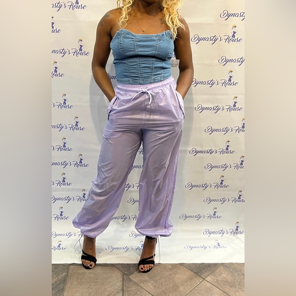Purple Joggers pants